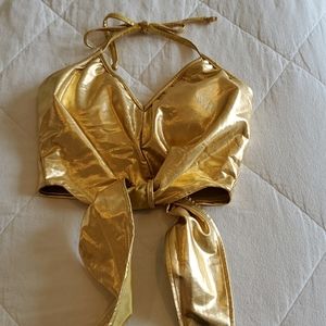 Kortni Jeane tie up swimsuit top